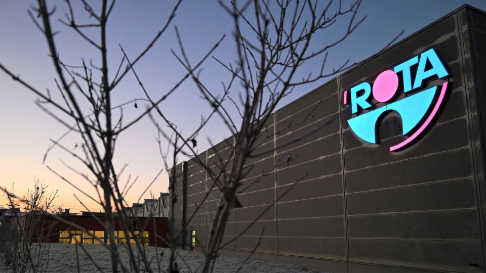 ROTA Montagehalle im Winter, Wehr/Deutschland